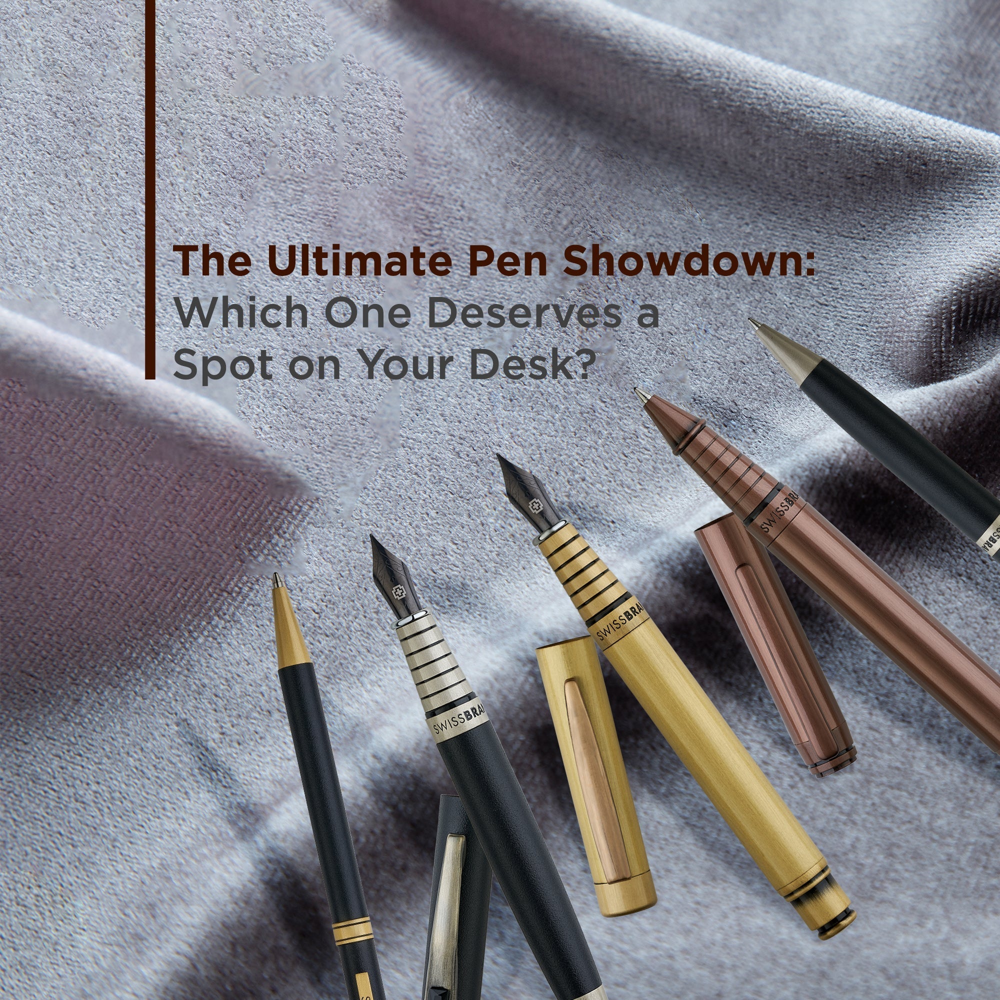 The Ultimate Premium Pen Showdown | SwissBrand India