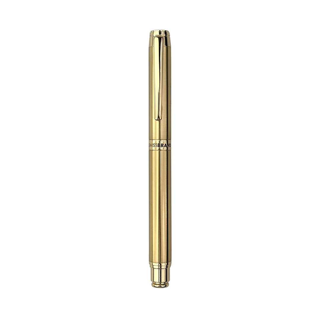 Legacy Aurelius Glossy Gold Metal Rollerball Pen