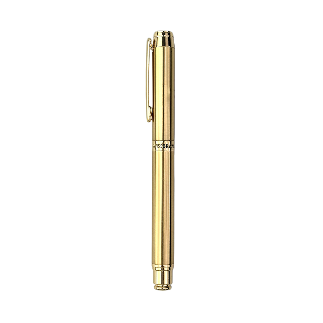 Legacy Aurelius Glossy Gold Metal Rollerball Pen