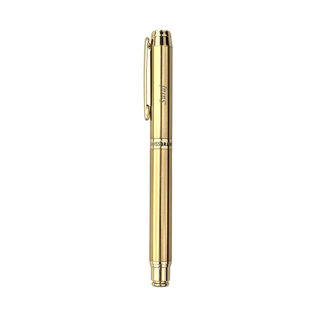 Legacy Aurelius Glossy Gold Metal Rollerball Pen