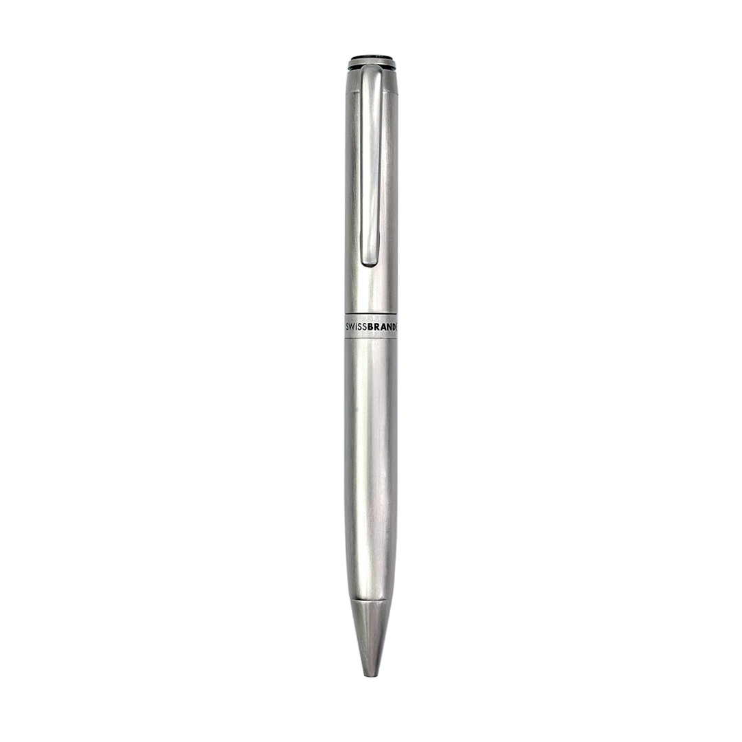 Legacy Graphite Matte Chrome Metal BallPoint Pen