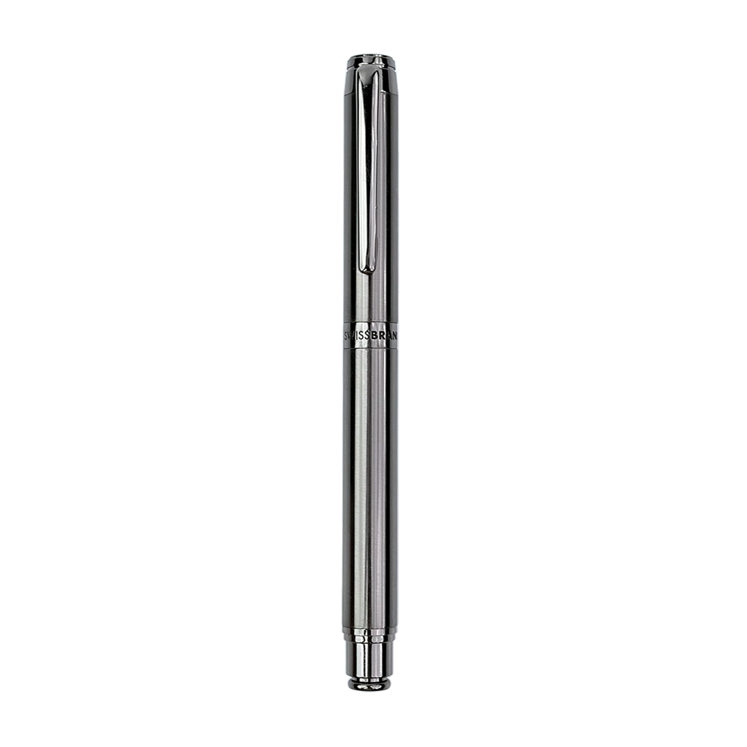 Legacy Titan Gunmetal Finish Metal Rollerball, Ballpoint & Fountain Pen Set