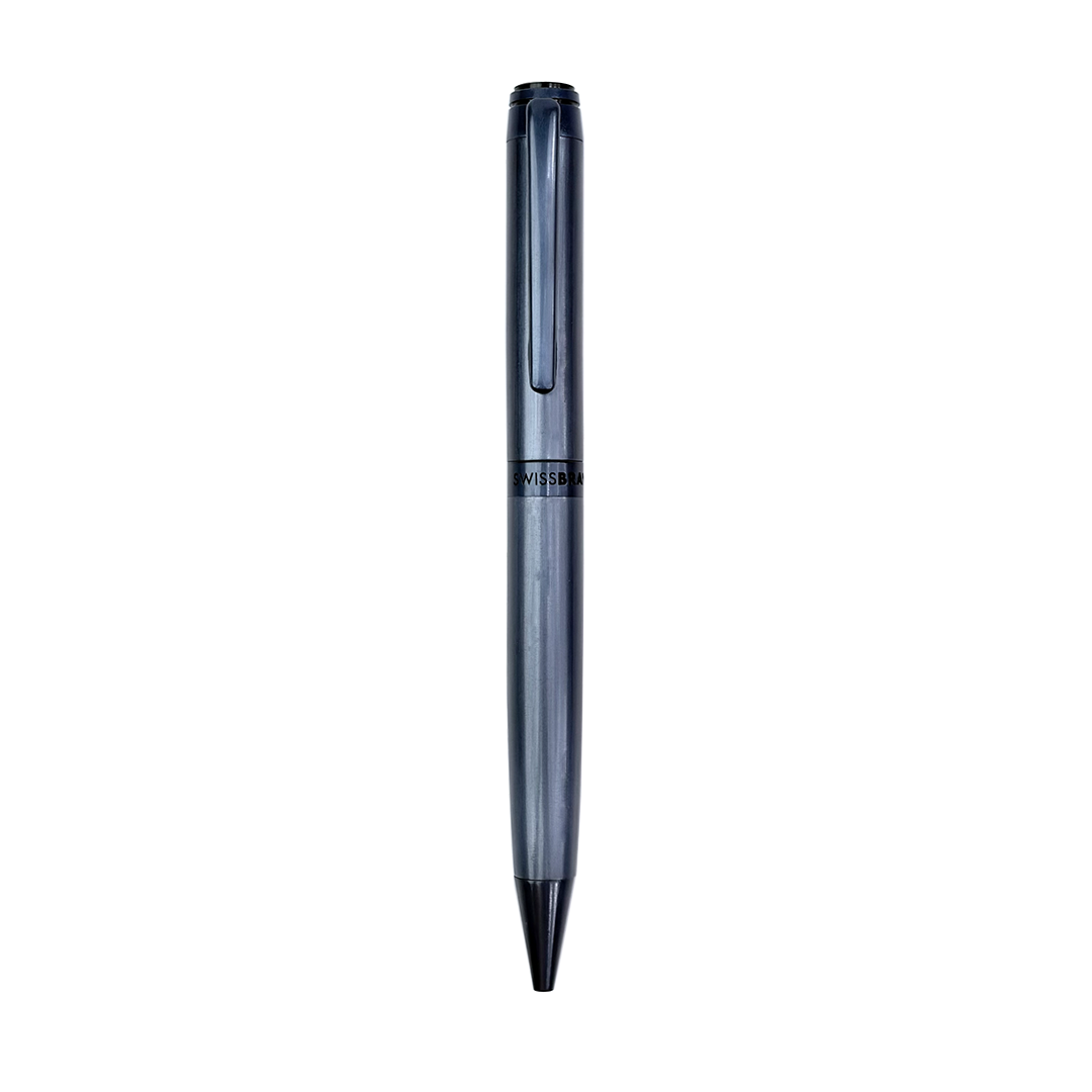 Legacy Azure Matte Blue Metal Rollerball, Ballpoint & Fountain Pen Set
