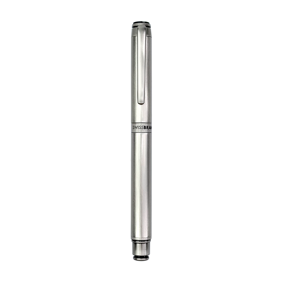 Legacy Graphite Matte Chrome Metal Rollerball Pen