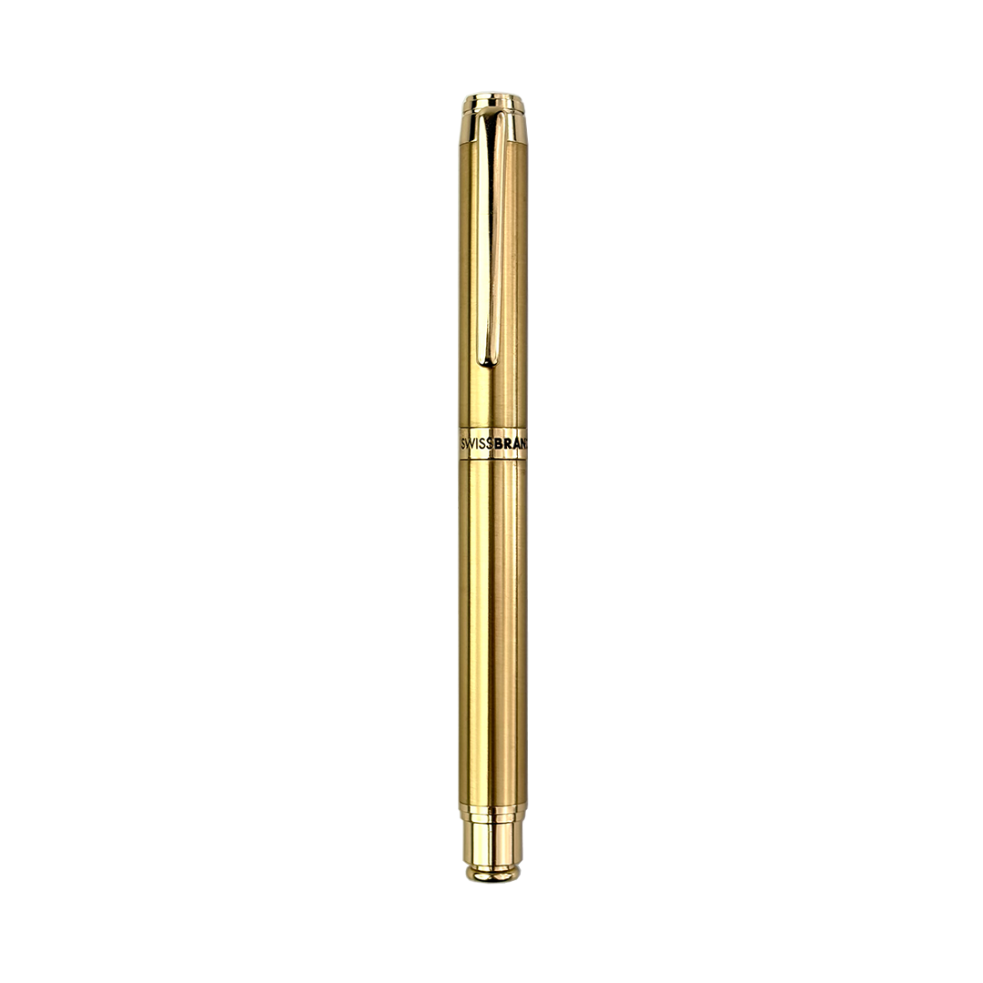 Legacy Aurelius Glossy Gold Metal Fountain Pen