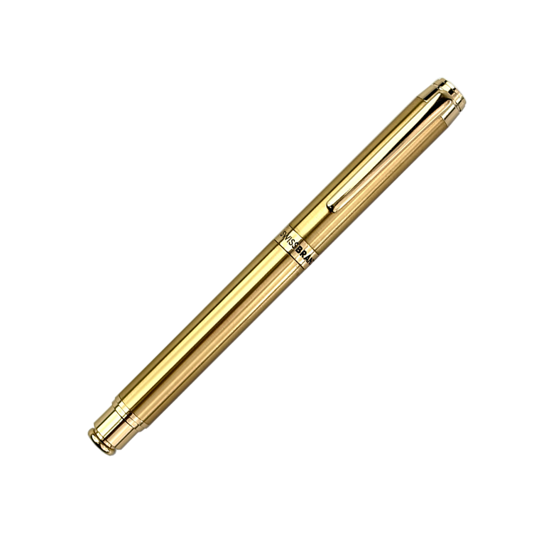 Legacy Aurelius Glossy Gold Metal Fountain Pen