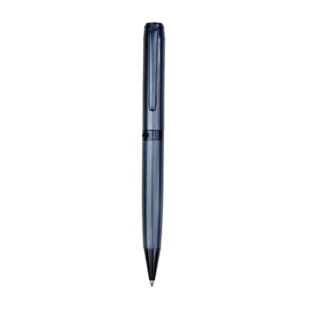 Legacy Azure Matte Blue Metal Rollerball, Ballpoint & Fountain Pen Set