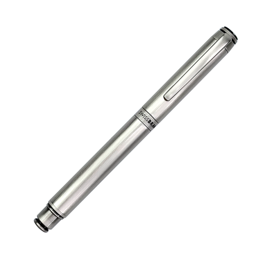 Legacy Graphite Matte Chrome Metal Rollerball Pen