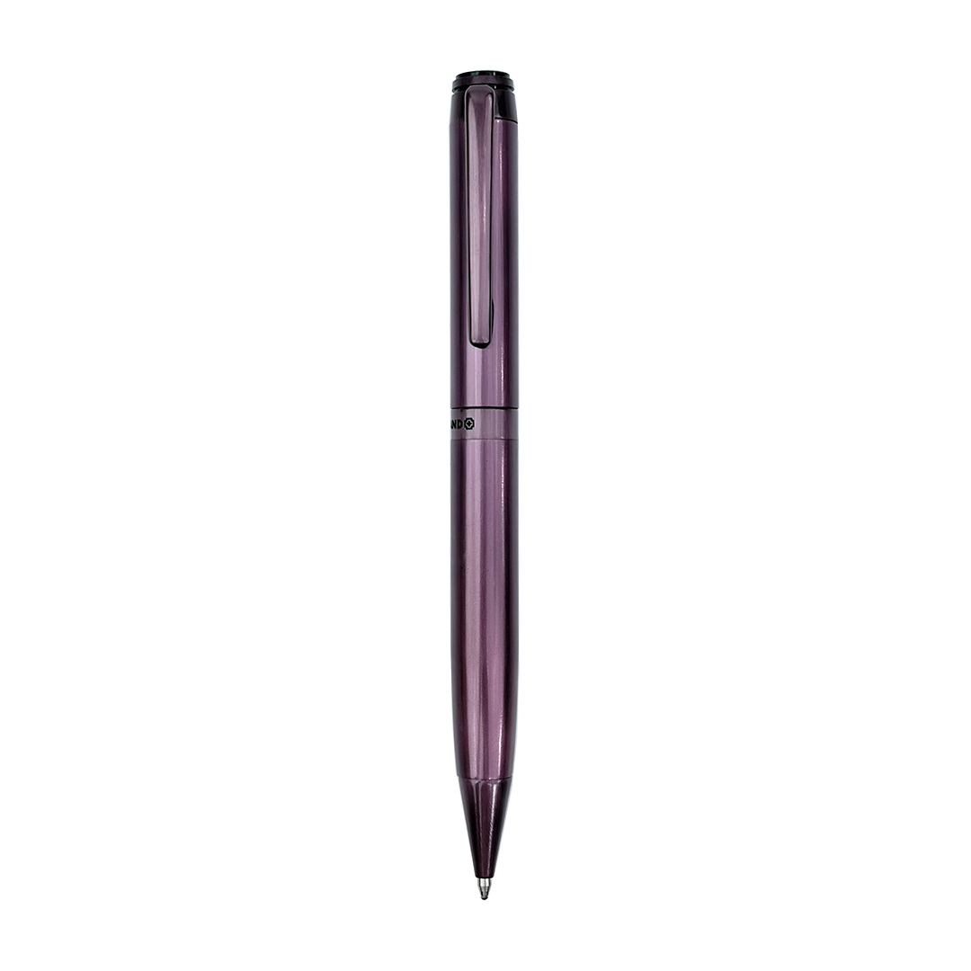 Legacy Regalia Matte Purple Metal Rollerball & Ballpoint Pen Set