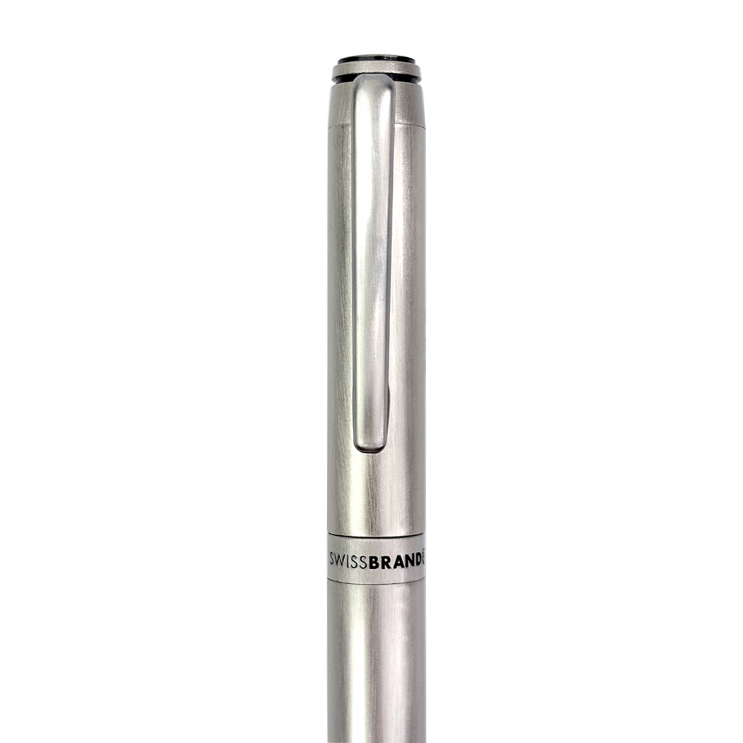 Legacy Graphite Matte Chrome Metal BallPoint Pen