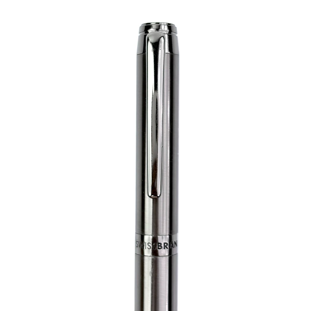 Legacy Titan Gunmetal Finish Metal Rollerball & BallPoint Pen Set
