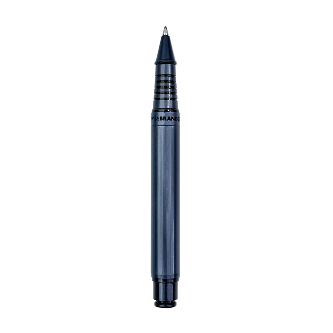 Legacy Azure Matte Blue Metal Rollerball, Ballpoint & Fountain Pen Set