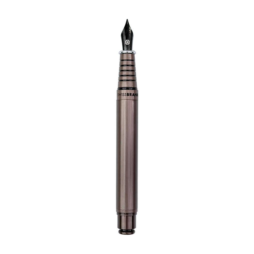 Legacy Terra Matte Brown Metal Fountain Pen