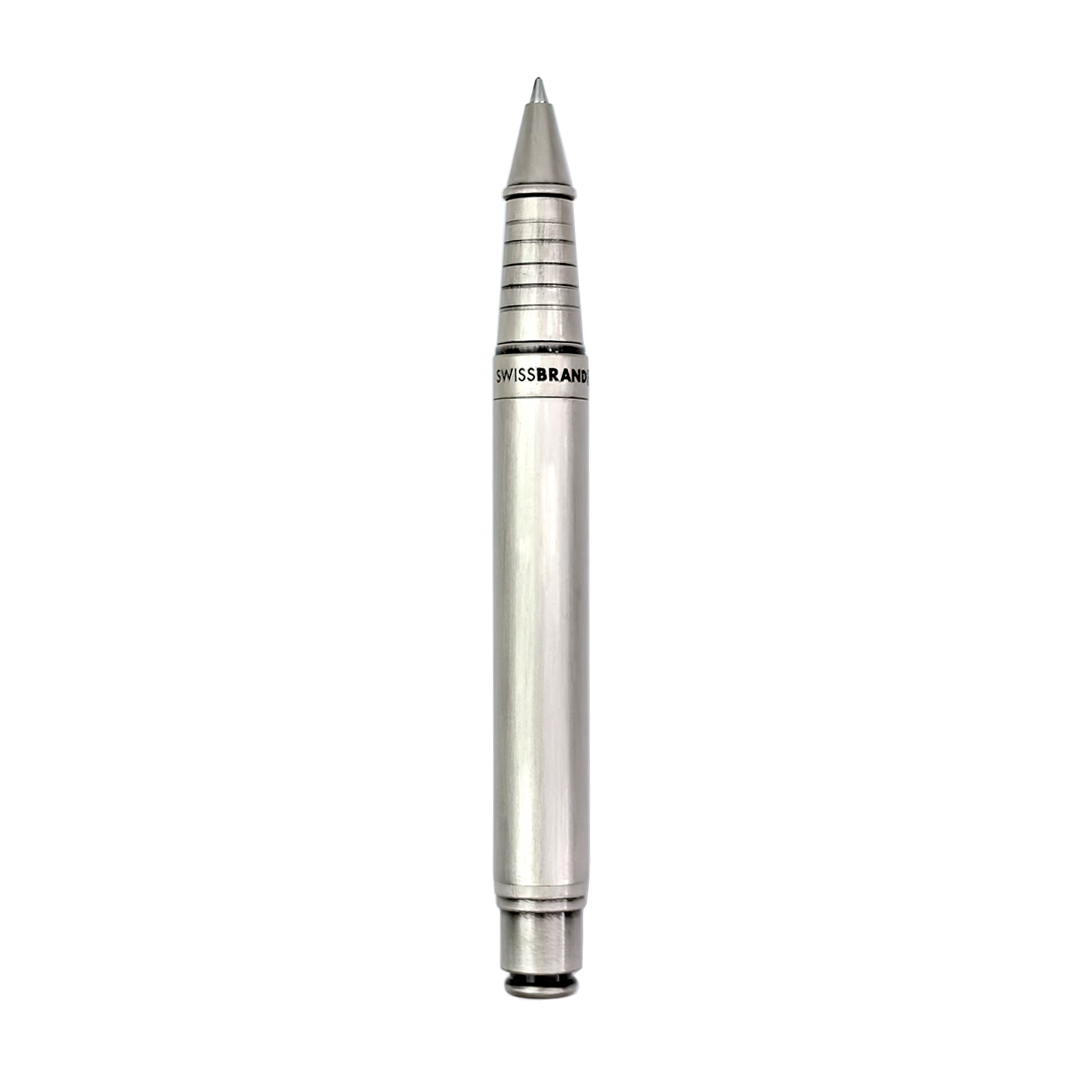 Legacy Graphite Matte Chrome Metal Rollerball Pen