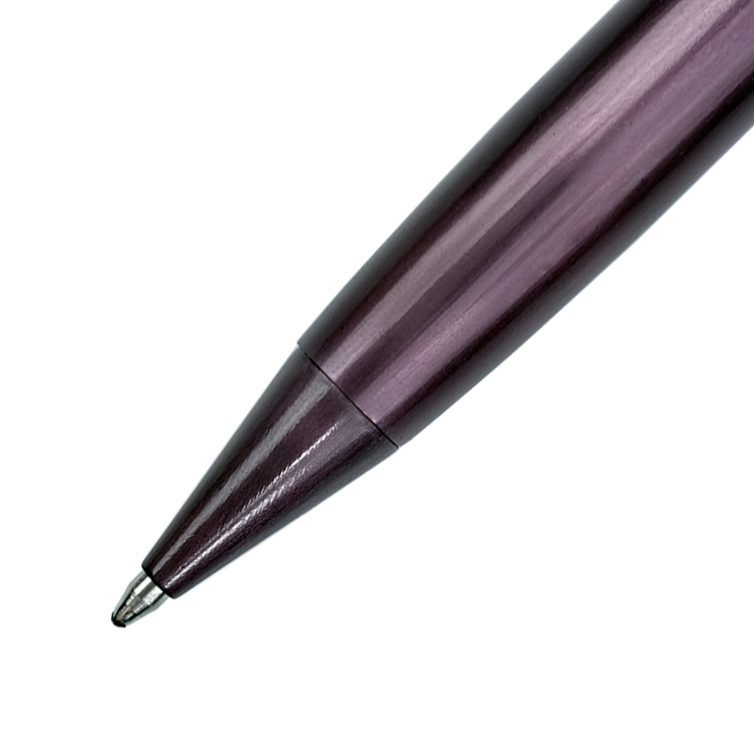 Legacy Regalia Matte Purple Metal Rollerball & Ballpoint Pen Set