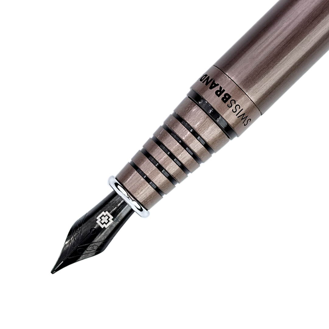 Legacy Terra Matte Brown Metal Fountain Pen