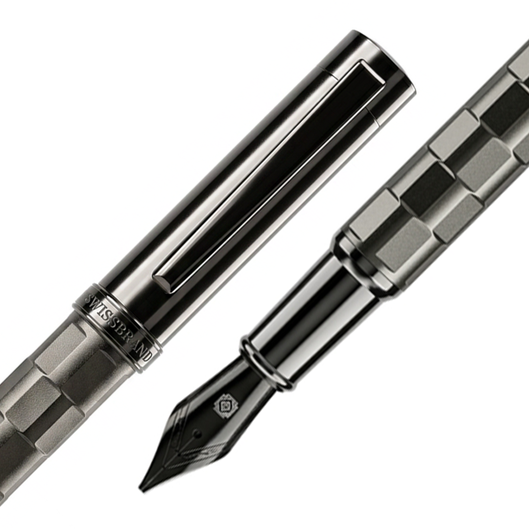 Ashler Arc Ballpoint, Rollerball & Fountain Pen Set