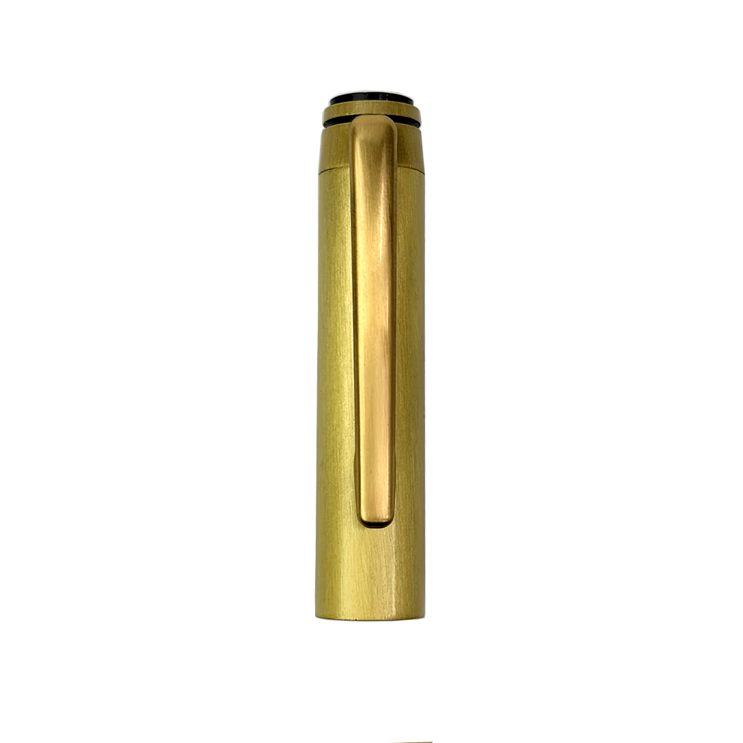 Legacy Imperial Matte Gold Metal Rollerball & Fountain Pen Set