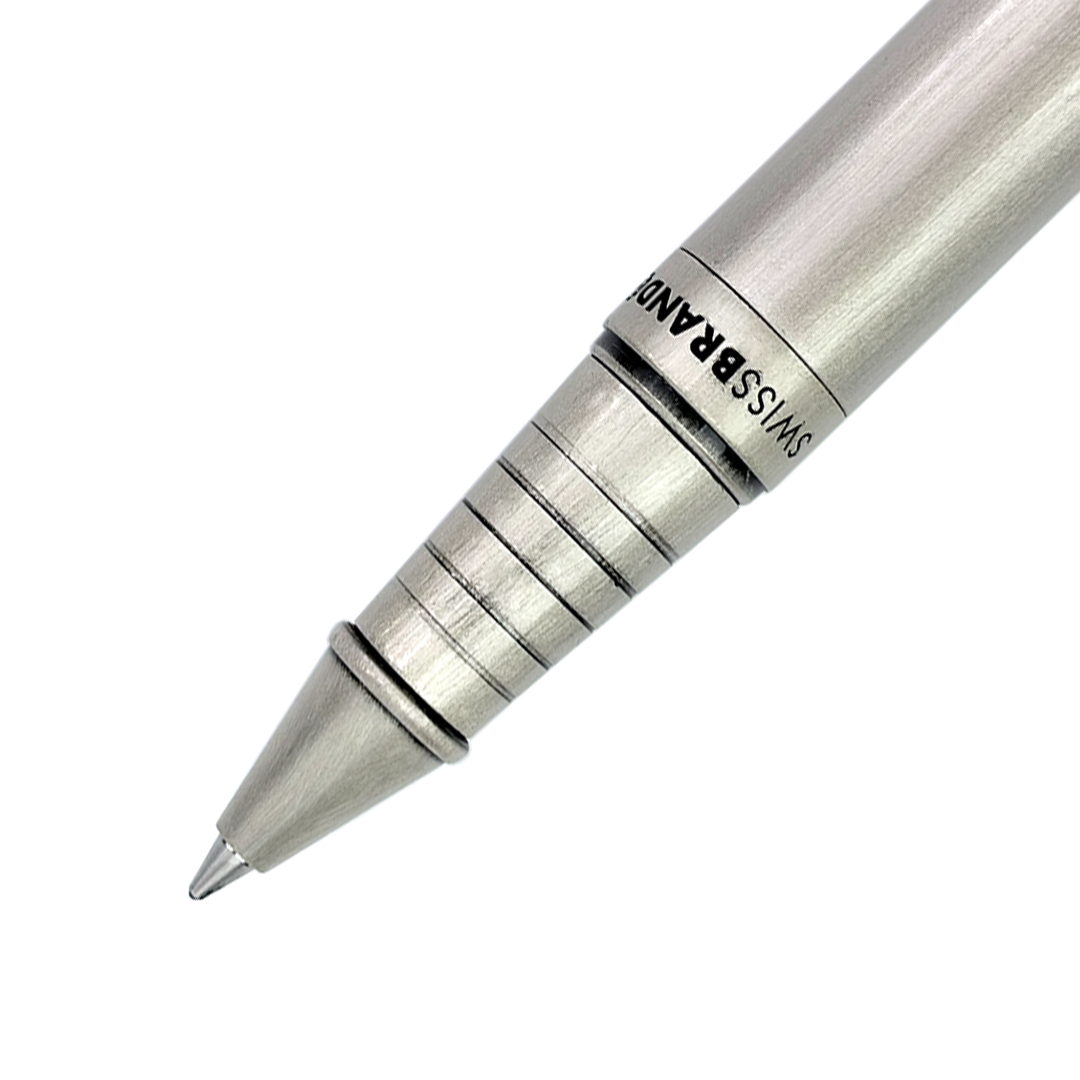 Legacy Graphite Matte Chrome Metal Rollerball Pen