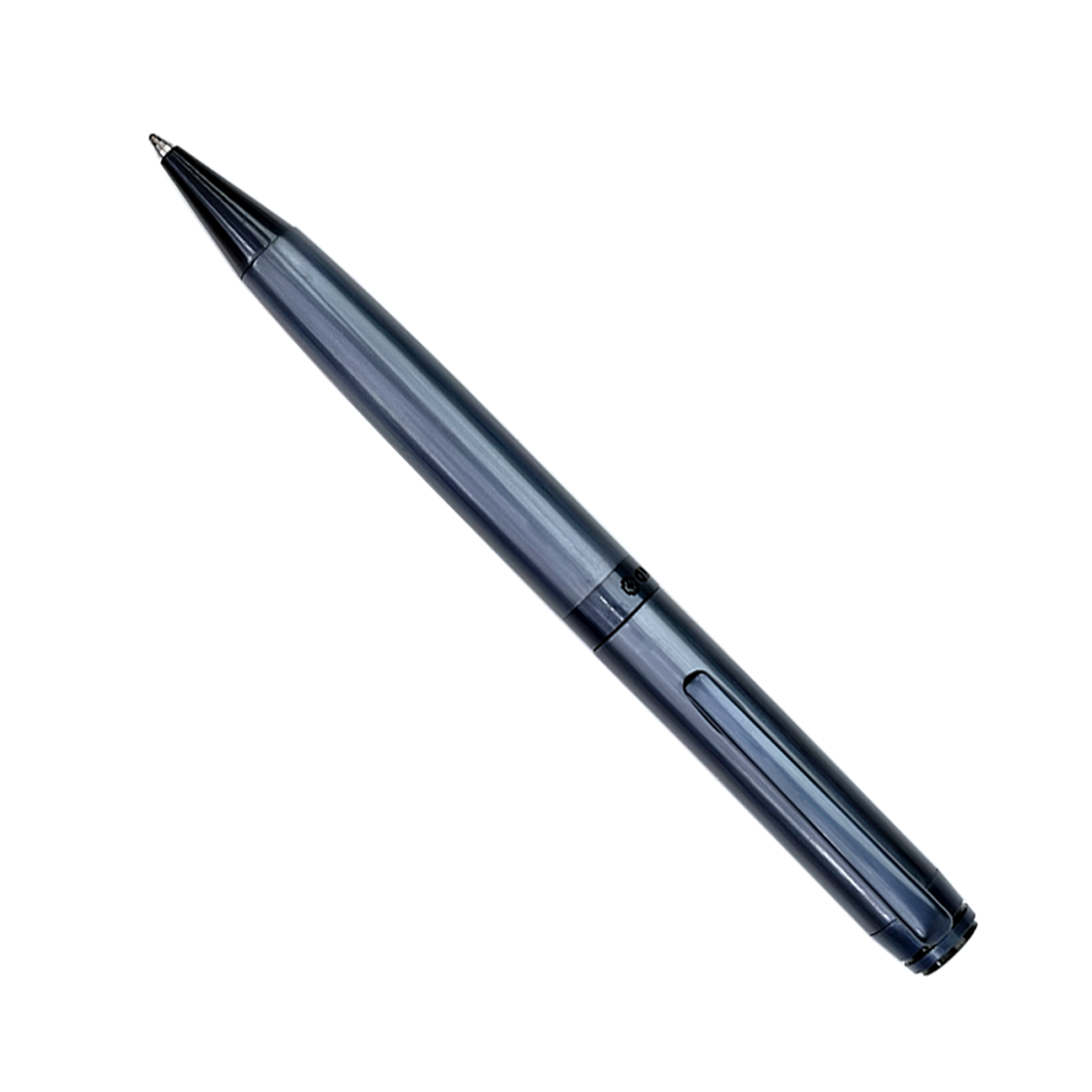 Legacy Azure Matte Blue Metal Rollerball, Ballpoint & Fountain Pen Set