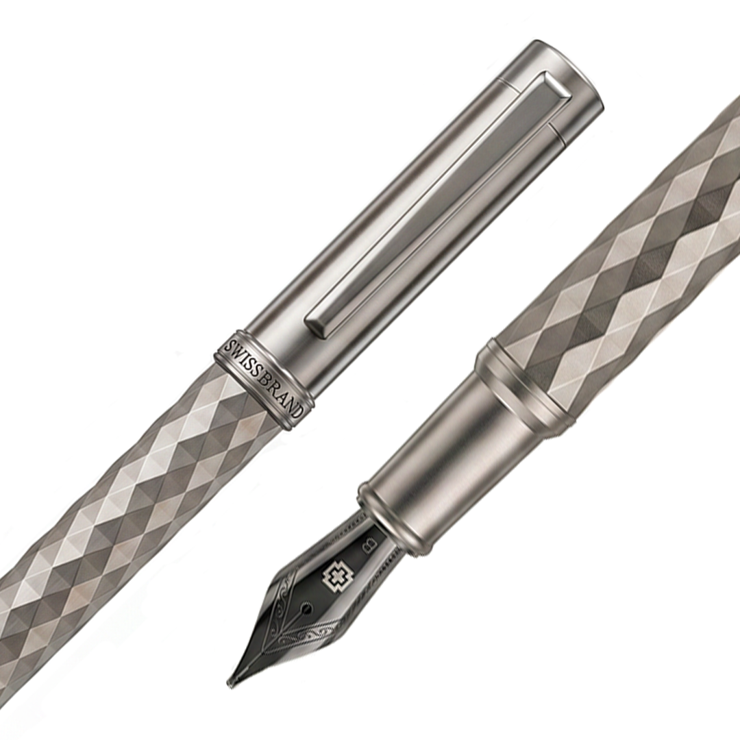 Ashler Crest Rollerball & Fountain Pen Set