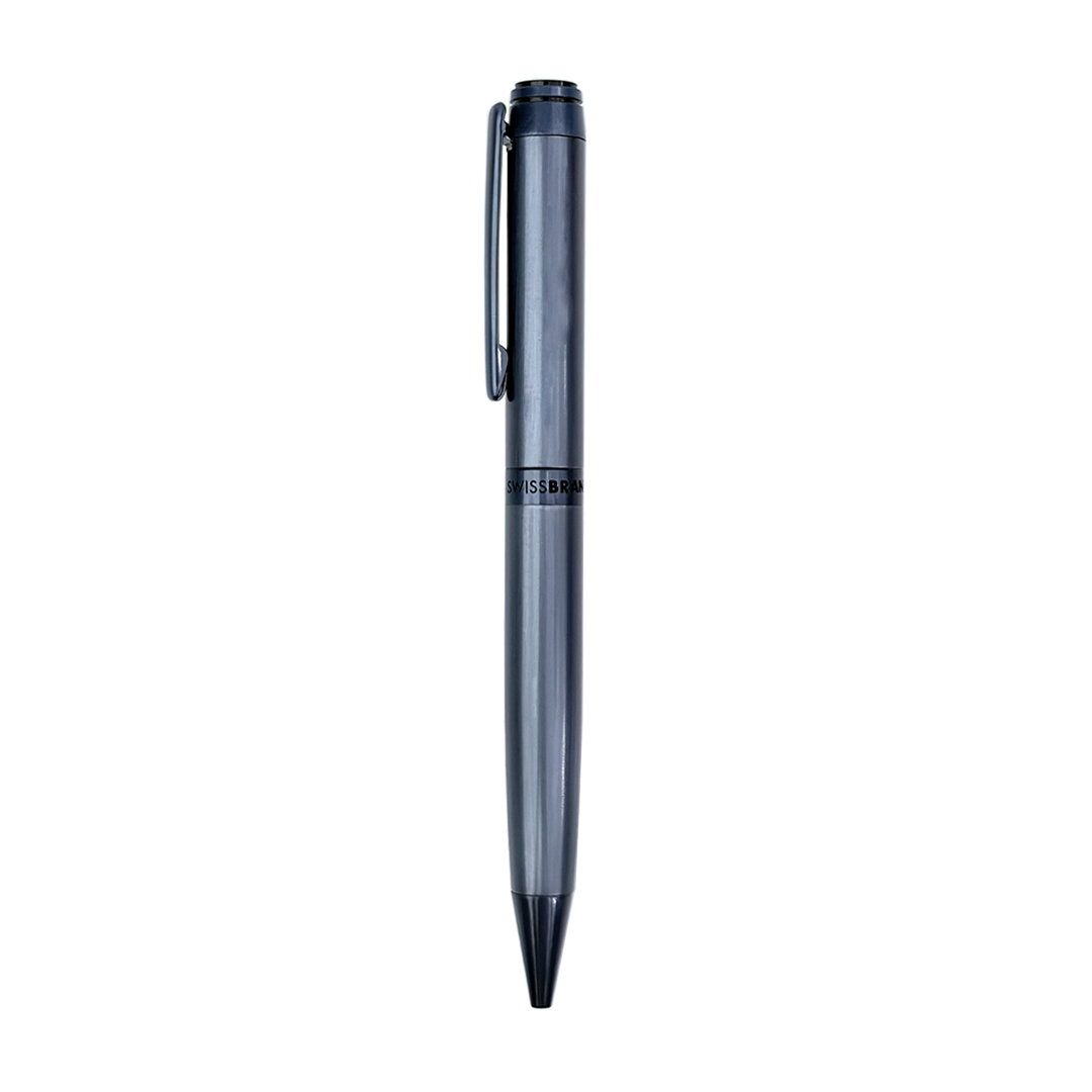 Legacy Azure Matte Blue Metal Rollerball, Ballpoint & Fountain Pen Set