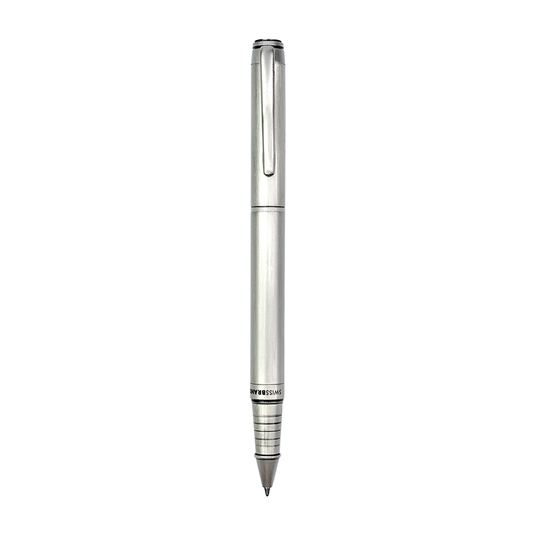 Legacy Graphite Matte Chrome Metal Rollerball Pen