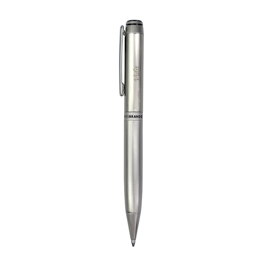 Legacy Graphite Matte Chrome Metal BallPoint Pen