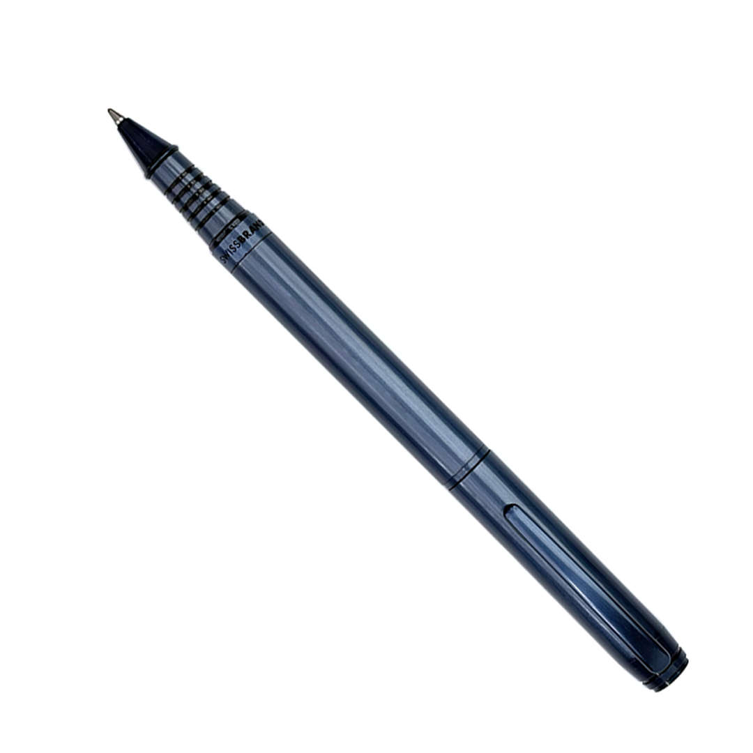 Legacy Azure Matte Blue Metal Rollerball, Ballpoint & Fountain Pen Set