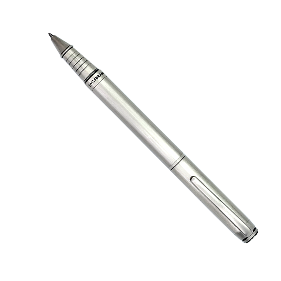 Legacy Graphite Matte Chrome Metal Rollerball Pen