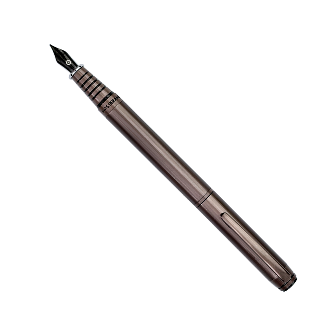 Legacy Terra Matte Brown Metal Fountain Pen