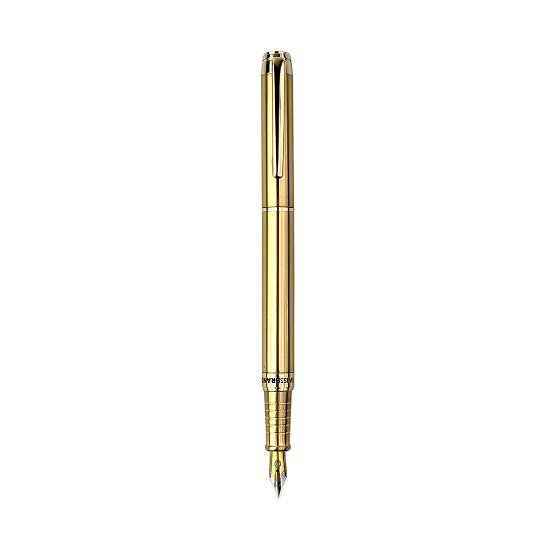 Legacy Aurelius Glossy Gold Metal Fountain Pen