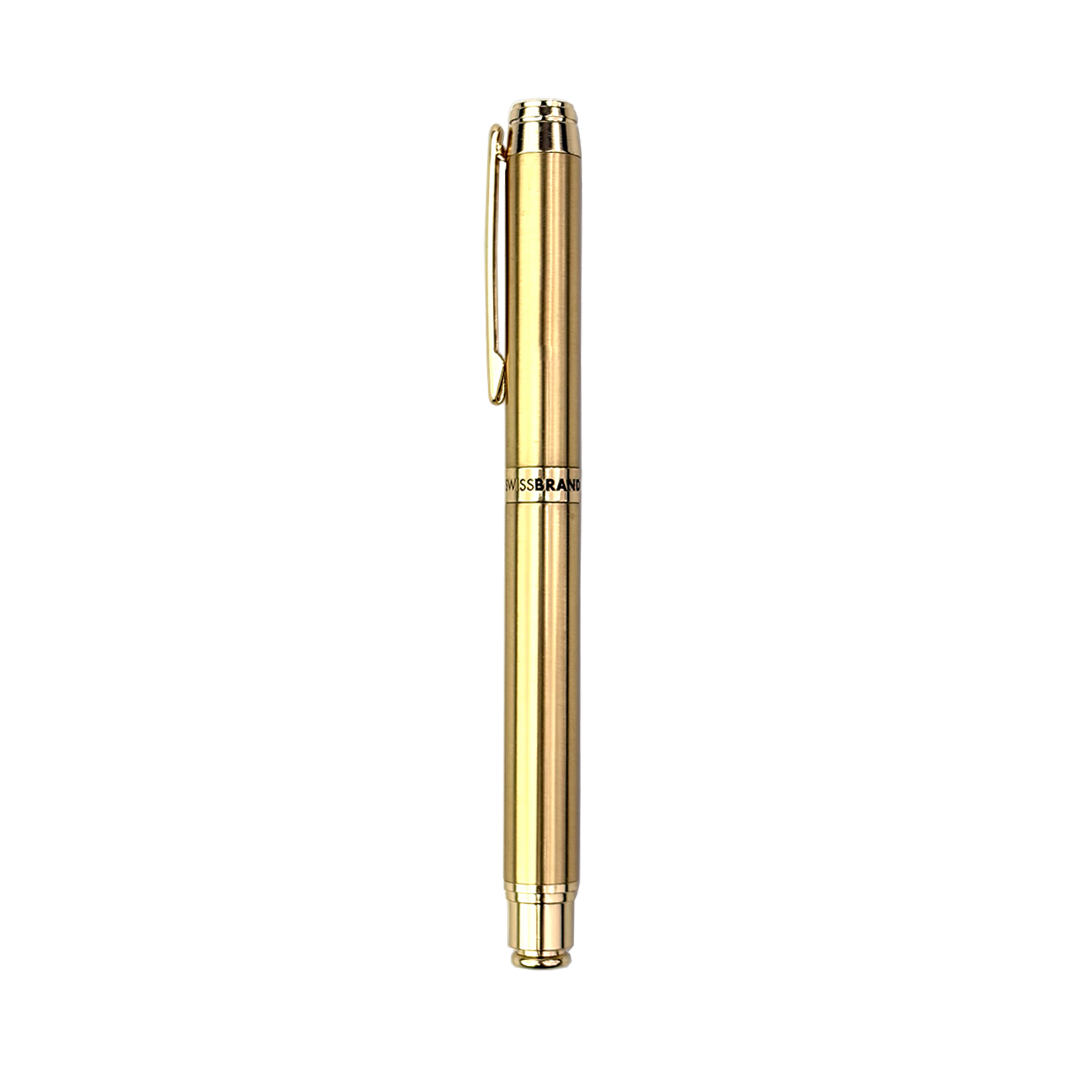 Legacy Aurelius Glossy Gold Metal Fountain Pen