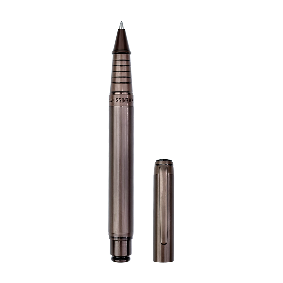 Legacy Terra Matte Brown Metal Rollerball Pen