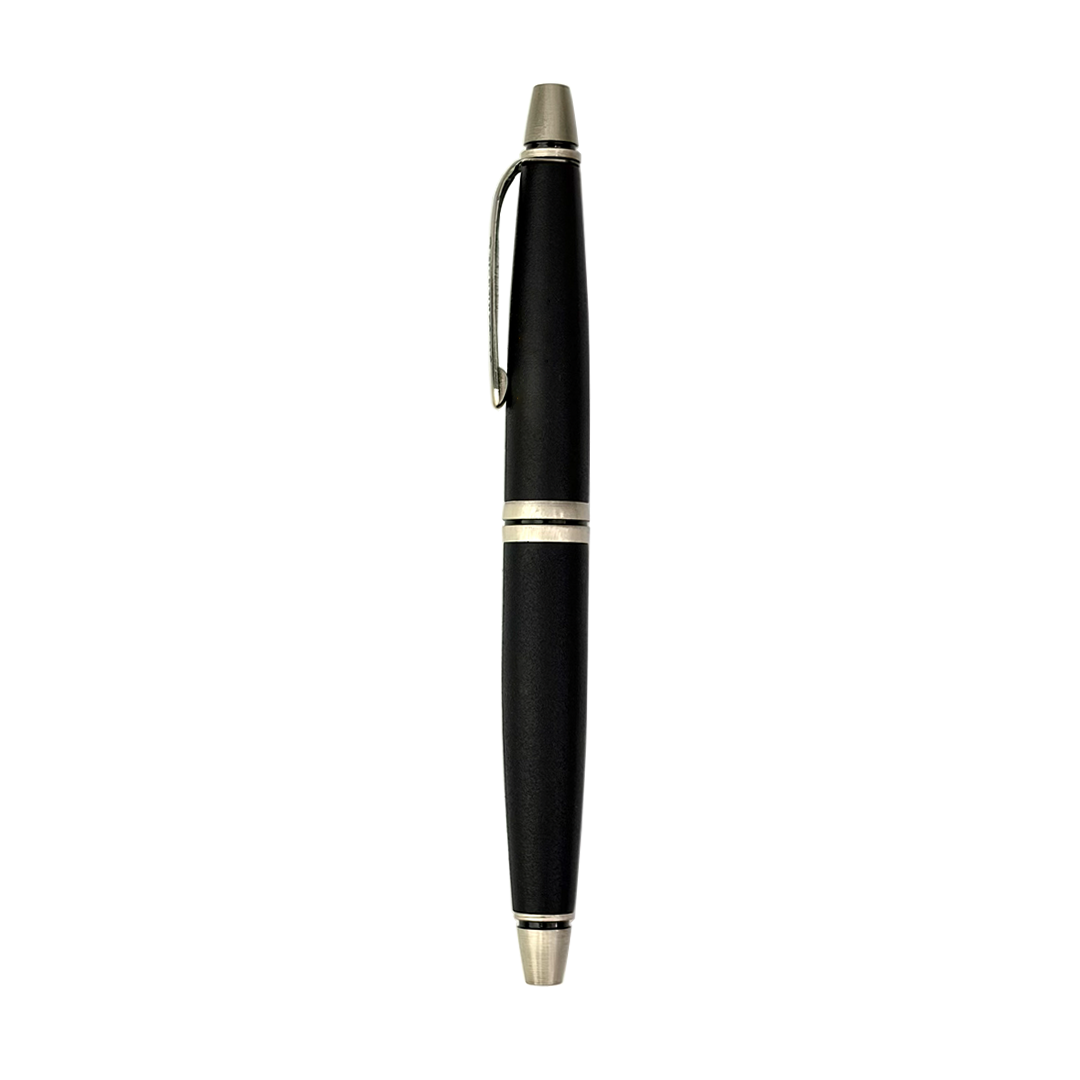 SWISSBRAND Vivid Matte black Ballpoint Pen with trim - Pack of 2