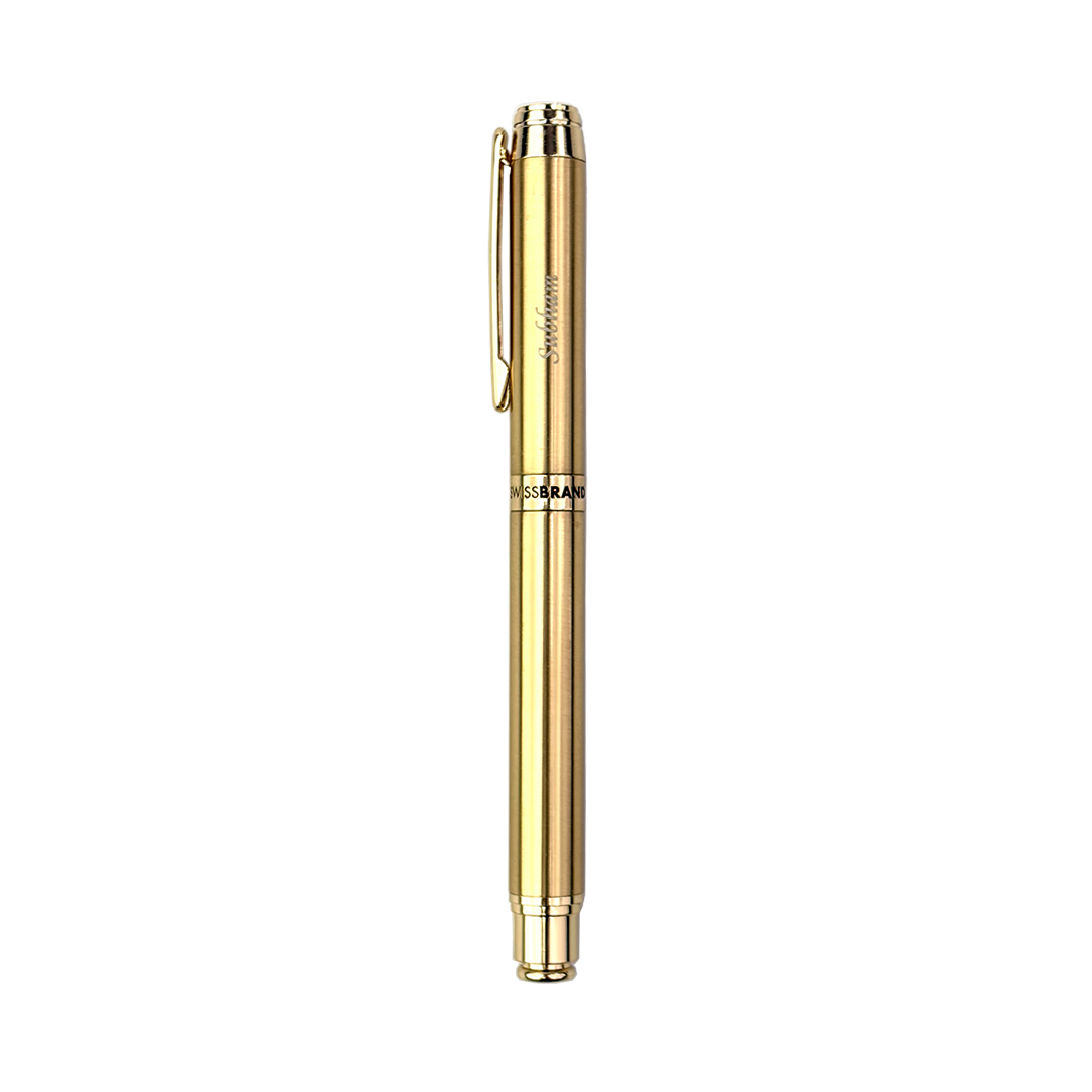 Legacy Aurelius Glossy Gold Metal Fountain Pen