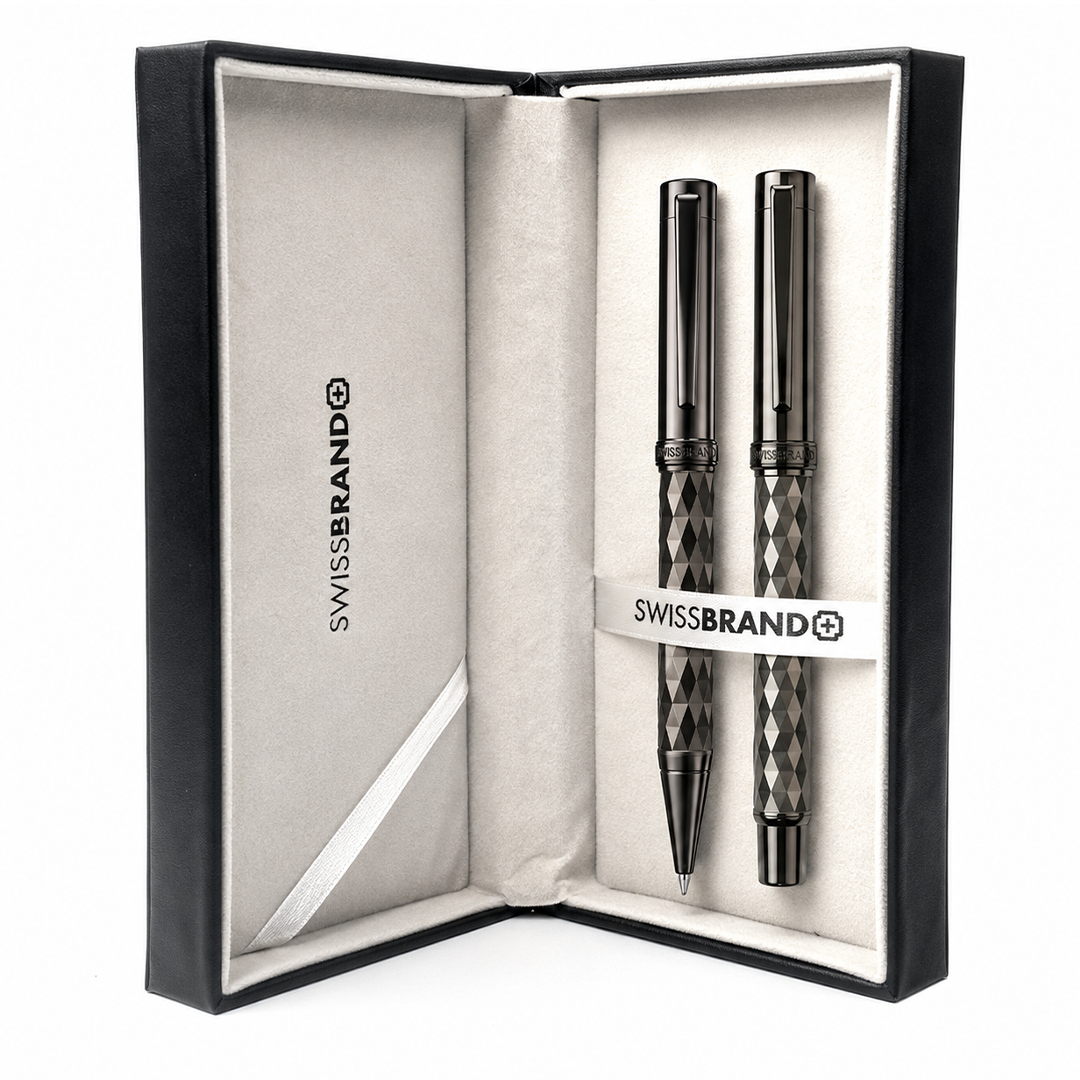 Ashler Crest Rollerball & Ballpoint Pen Set