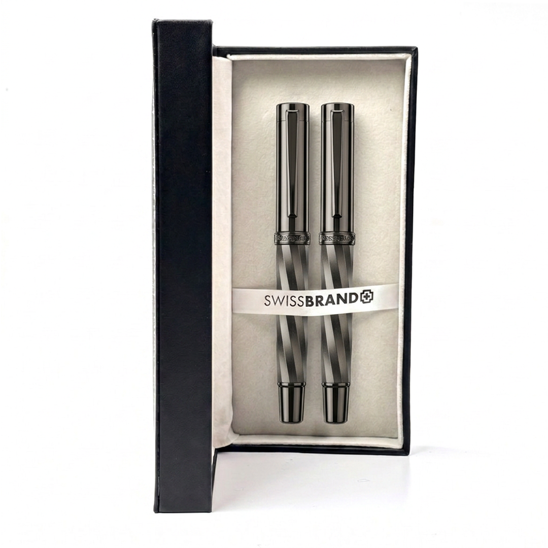 Ashler Arc Rollerball & Fountain Pen Set