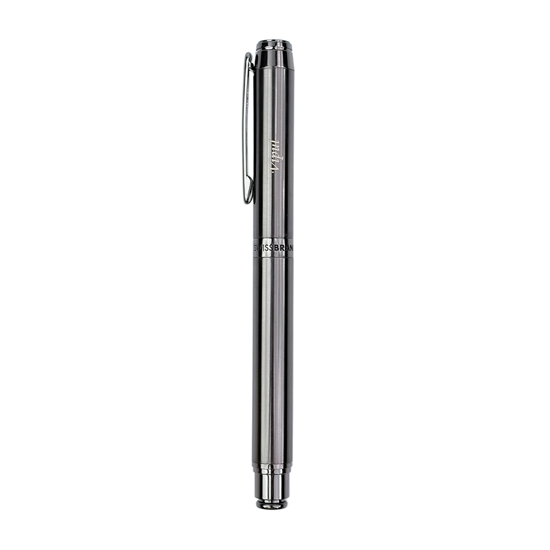Legacy Titan Gunmetal Finish Metal Rollerball & BallPoint Pen Set