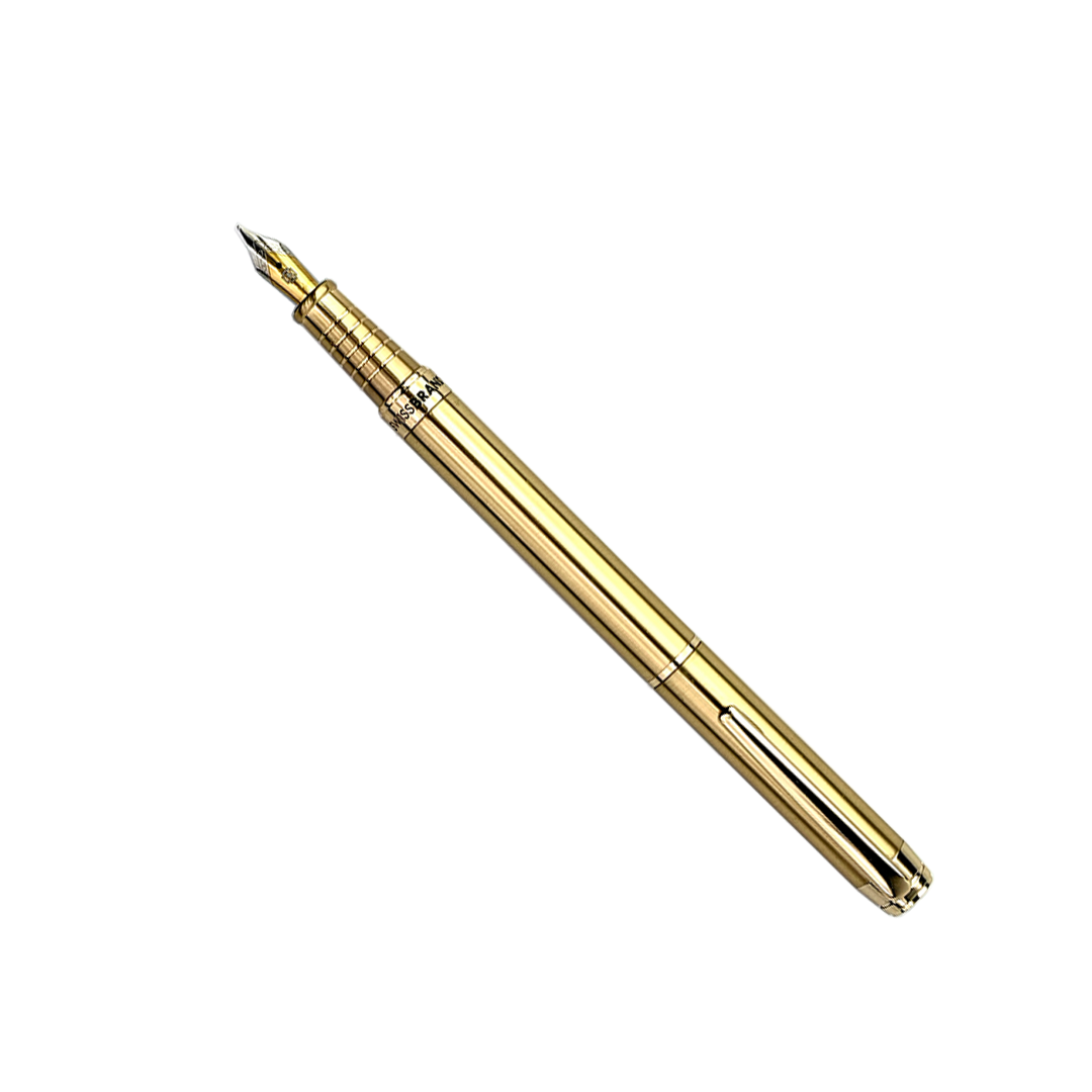 Legacy Aurelius Glossy Gold Metal Fountain Pen
