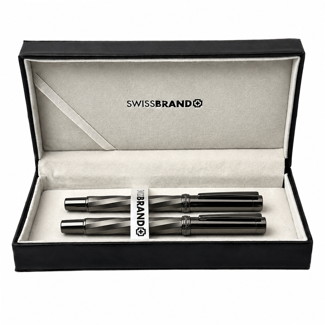 Ashler Arc Rollerball & Fountain Pen Set