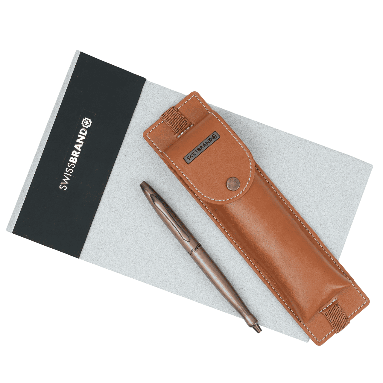 SWISSBRAND Gifting G06 Pen with Tan Color Pen Case