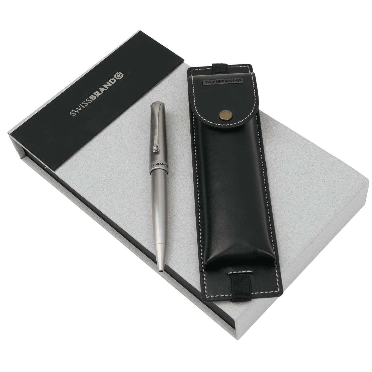 SWISSBRAND Gifting G08 Pen with Black Color Pen Case