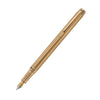 SWISSBRAND Legacy 2504 High - gloss gold lacquer barrel Fountain Pen with gold trim