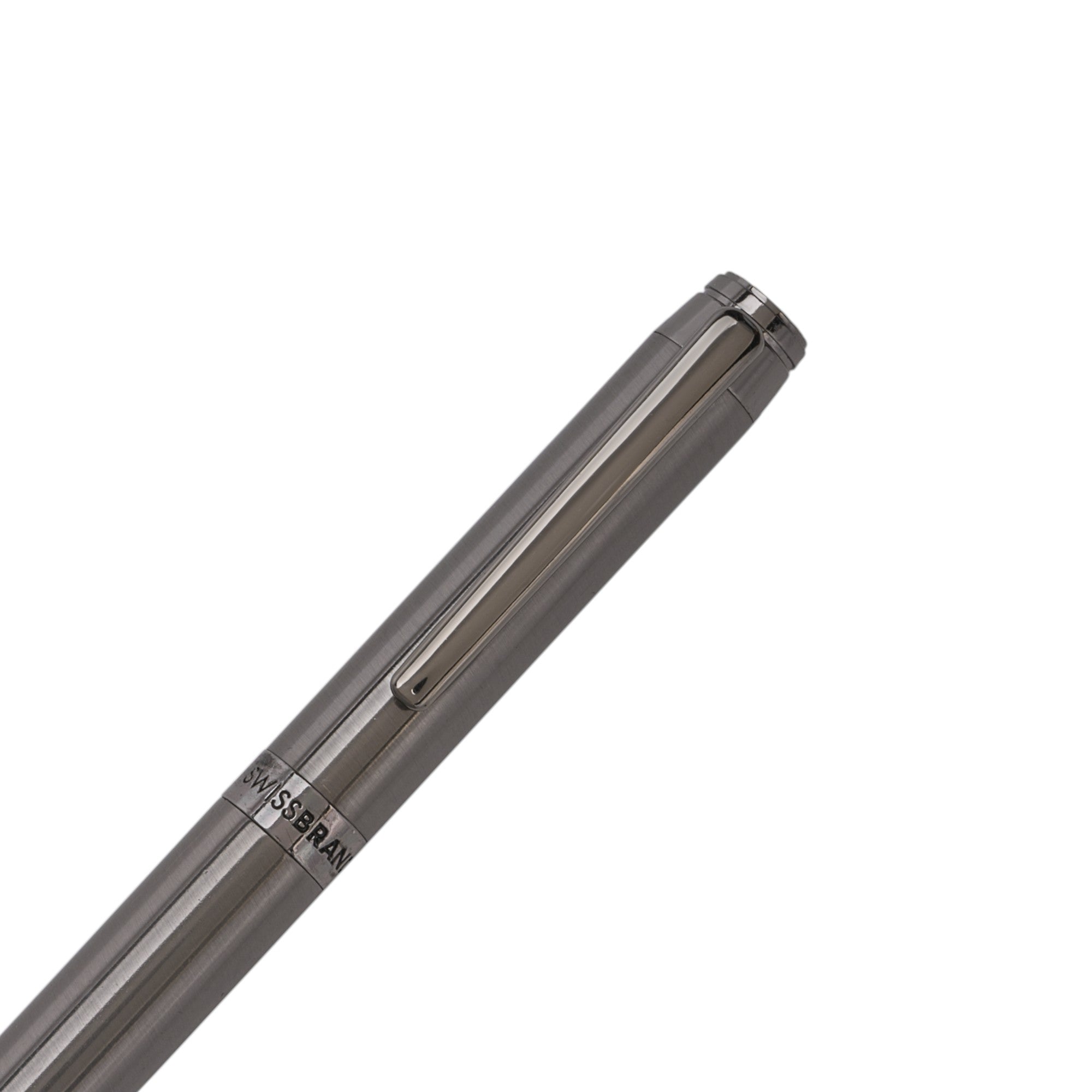 SWISSBRAND Legacy 2505 Gunmetal finish Fountain Pen with gunmetal trim