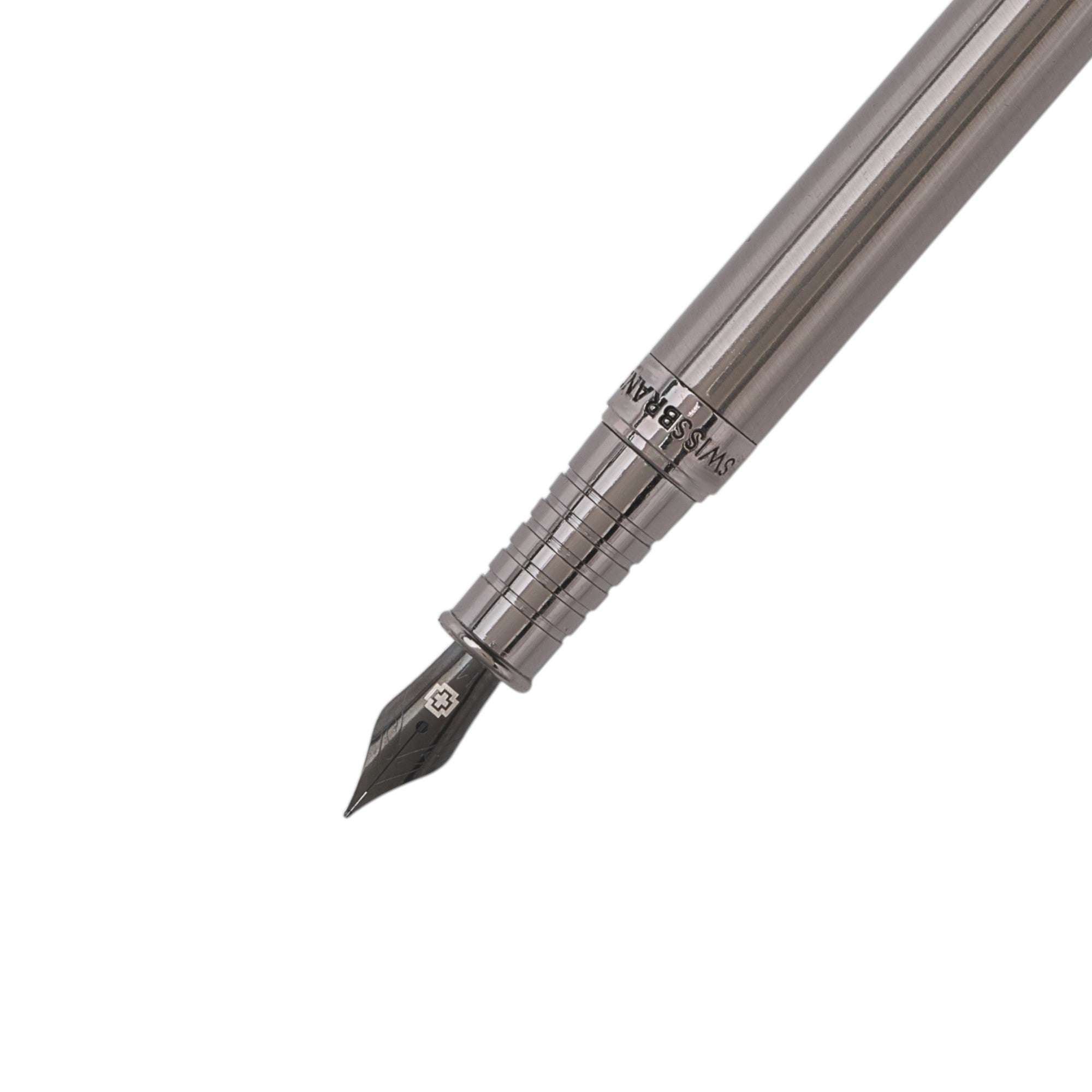 SWISSBRAND Legacy 2505 Gunmetal finish Fountain Pen with gunmetal trim