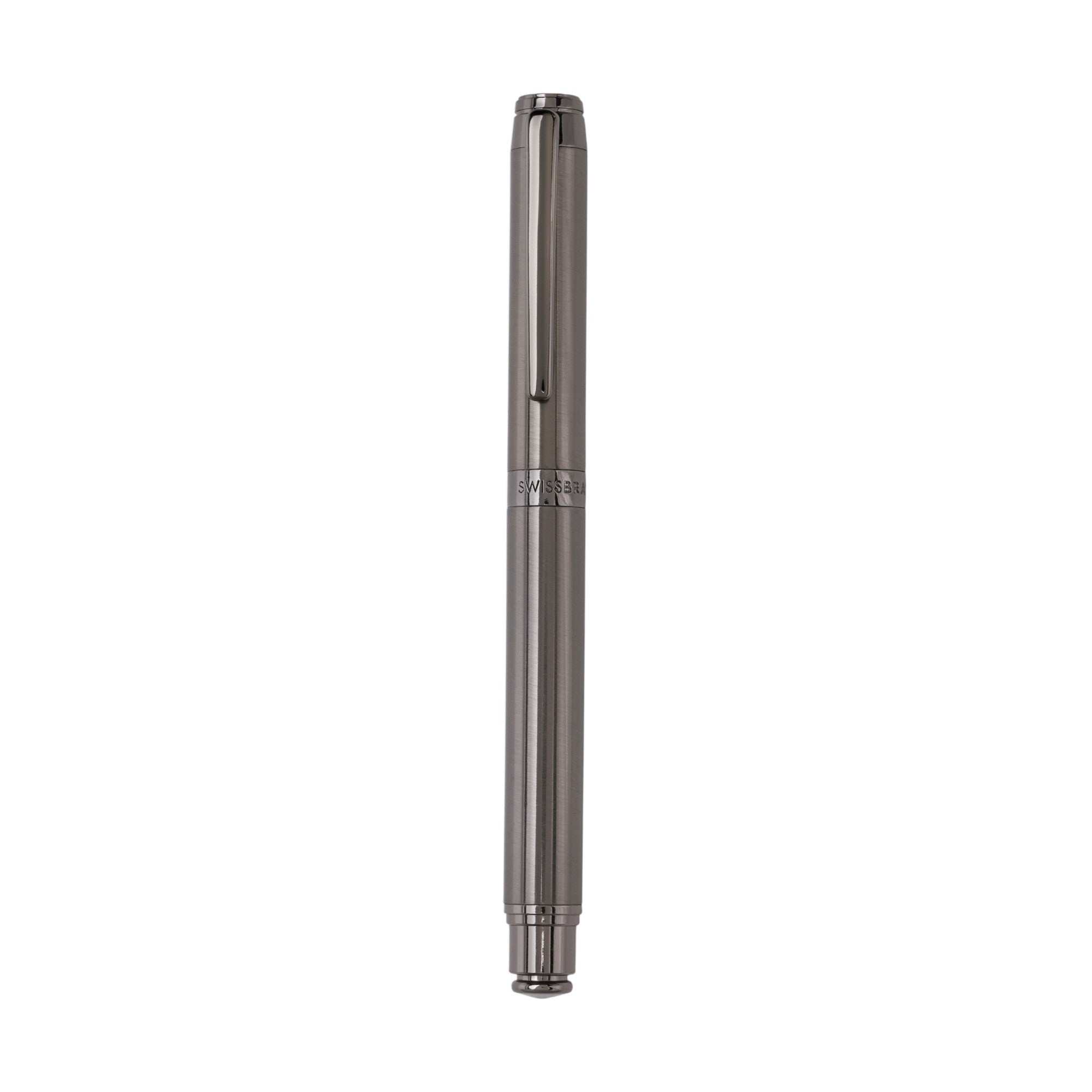 SWISSBRAND Legacy 2505 Gunmetal finish Fountain Pen with gunmetal trim