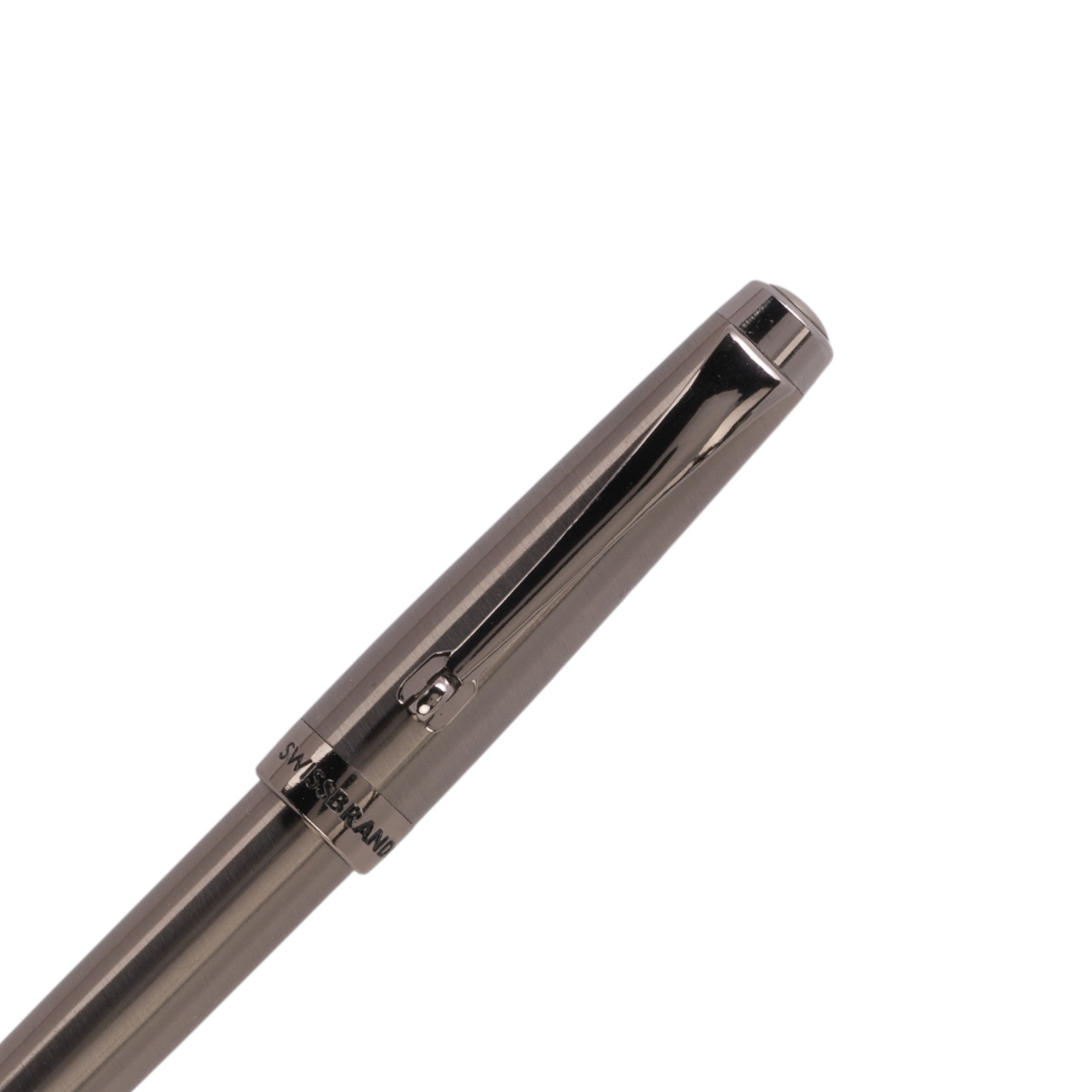 SWISSBRAND Echelon 2516 Gunmetal finish Fountain Pen with Gunmetal trim