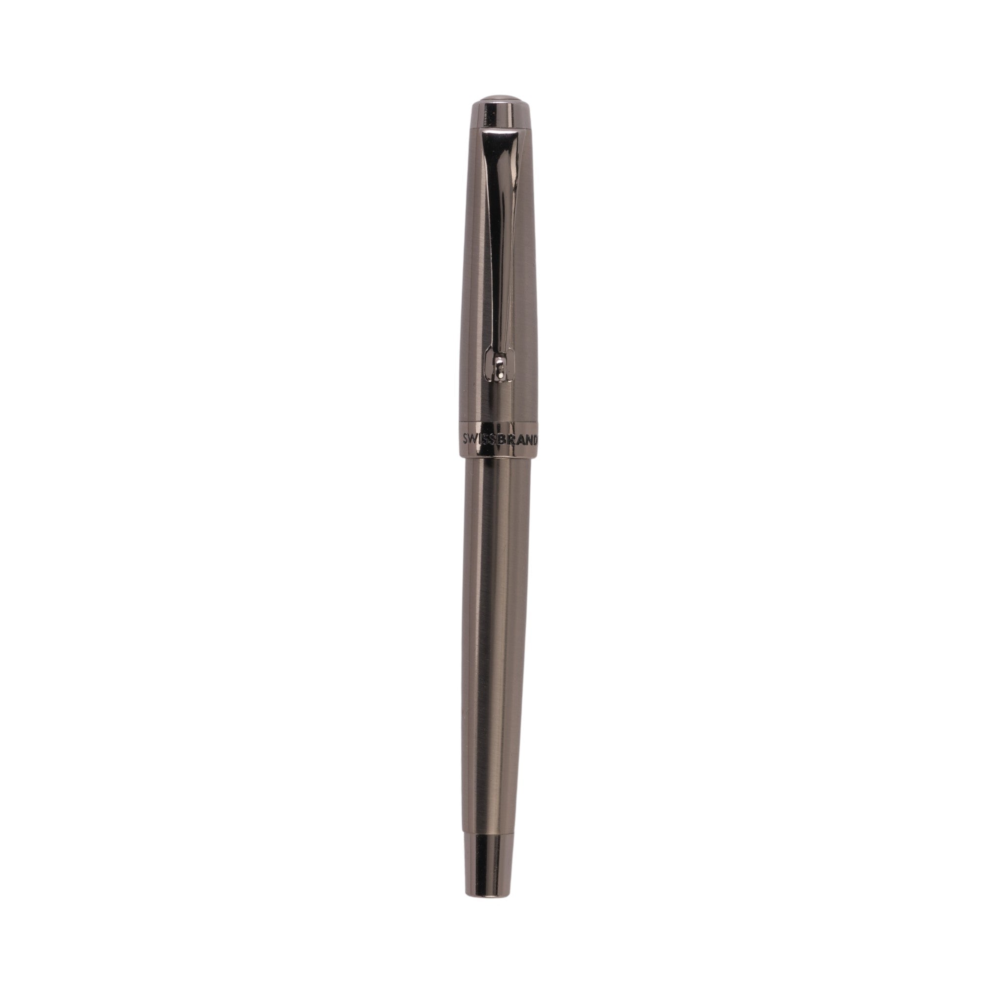 SWISSBRAND Echelon 2516 Gunmetal finish Fountain Pen with Gunmetal trim