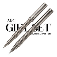 Ashler Arc Rollerball & Ballpoint Pen Set